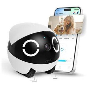 Enabot ROLA Mini: Haustier‑Monitor kabellos mit langlebiger Batterie & mobiler Live‑Überwachung Produktbild