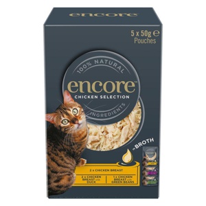 Encore Cat Pouch in Broth 5 x 50g product image