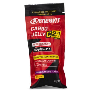 Enervit C2:1 Carbo Jelly Tropical Fruits 50 g produktbillede
