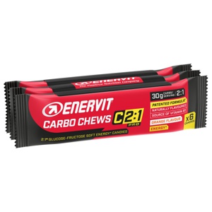Enervit Sport Carbo Chews 2:1 3x34g produkt bild
