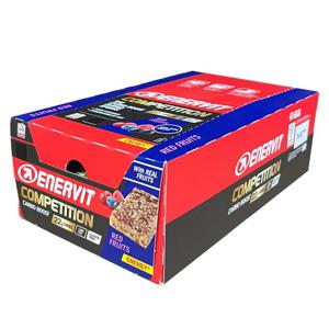 Enervit Sport Competition Bar Röda bär 25 pack produkt bild