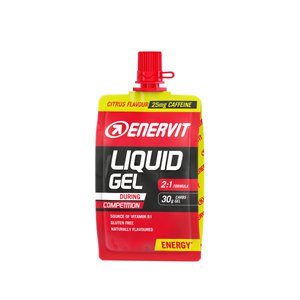 Enervit Sport Liquid Gel Competition Citrus 60 ml, med koffein