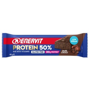 Enervit Protein Bar Dark Choco 50% 40 g produkt bild