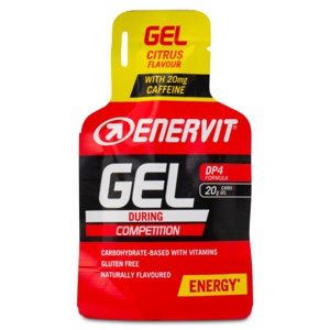 Enervit Sport Caffeine Gel Citron 25 ml produktbillede