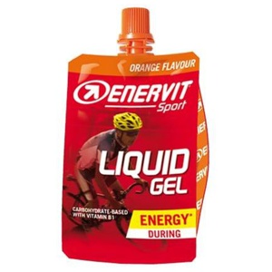 Enervit Sport Liquid Gel Apelsin 60 ml produkt bild