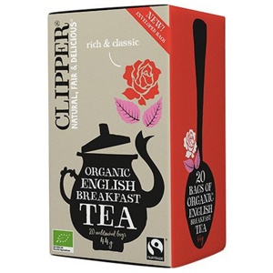 Clipper English Breakfast Te Ø 20br. produktbillede