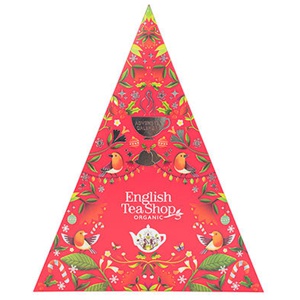 English Tea Shop Advent Calendar Triangel rød 25 stk produktbilde