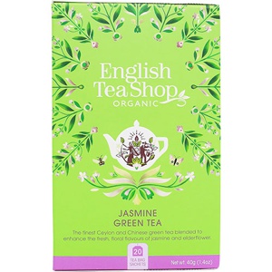 English Tea Shop Jasmine Green Tea Økologisk   20 breve produktbillede