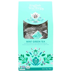 Mint Green Tea Økologisk - 15 breve produktbillede