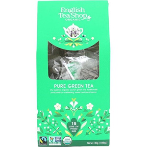 English Tea Shop Pure Green Tea, Økologisk   15 breve produktbillede