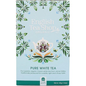 English Tea Shop Pure White Tea Økologisk   20 breve produktbillede