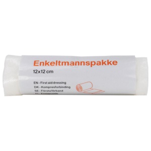 Enkeltmannspakke 12x12 cm produktbilde