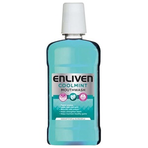 Enliven Coolmint Alcohol Free Mouthwash 500ml product image