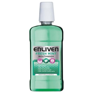 Enliven Freshmint Alcohol Free Mouthwash 500ml product image