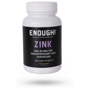 ENOUGH Zink 25 mg 90 st produkt bild