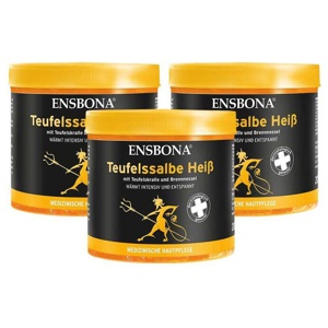 Ensbona Teufelssalbe heiß, 3x200 ml Salbe Produktbild