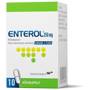 Enterol caps 250mg n10 toote pilt