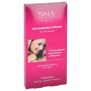 Enthaarungs Streifen Gesicht Snae Epil, 48 St Streifen Produktbild