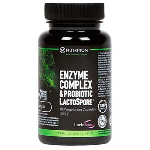 Enzyme Complex and Probiotic Lactospore 100 caps produkt bild