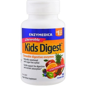 Enzymedica Digest Kids Chewable 60 tabletter produktbillede