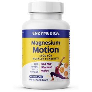 Enzymedica Magnesium Motion 60 kapslar produkt bild