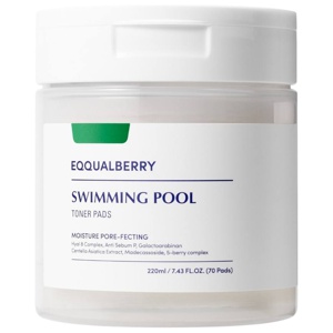 EQQAULBERRY Swimming Pool Toner Pads 220ml produktbillede