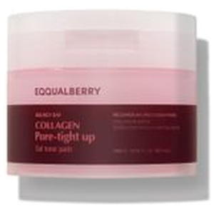 EQQUALBERRY - Collagen Pore-Tight Up Gel Toner Pads - Tonerpads Produktbild