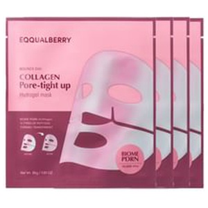 EQQUALBERRY - Collagen Pore-tight up Hydrogel Mask Set - Gesichtsmaske Produktbild