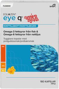 EQUAZEN Tuggisar Jordgubb Tuggbara kapslar 180 st produkt bild