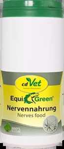 Equigreen Nervennahrung Pulver für Pferde, 900 g Pulver Produktbild