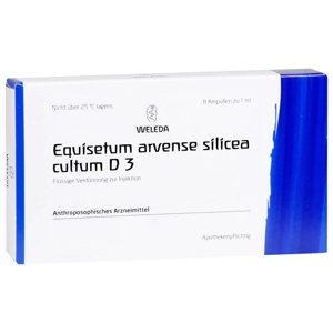 EQUISETUM ARVENSE Silicea cultum D 3 Ampullen Produktbild