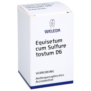 EQUISETUM CUM Sulfure tostum D 6 Trituration Produktbild