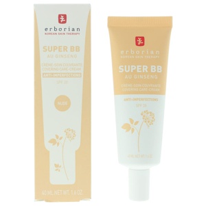 Erborian Super BB Cream Nude - Full Coverage Anti-Blemish Tinted Moisturiser SPF20 40ml product image