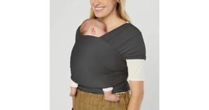 Ergobaby Aura Wrap Knit Soft Black produkt bild