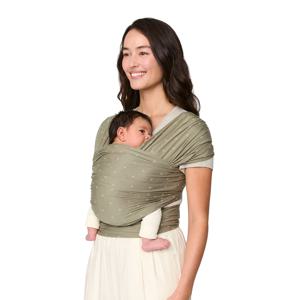 Ergobaby Aura Wrap Knit Soft Olive Diamonds Bärsjal produkt bild