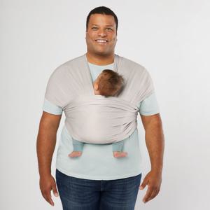 Ergobaby Bärsjal Aura Wrap Mesh, Soft Grey produkt bild