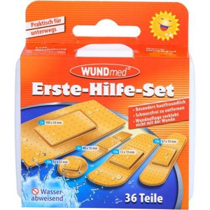ERSTE HILFE-SET Pflaster 36 Teile Produktbild