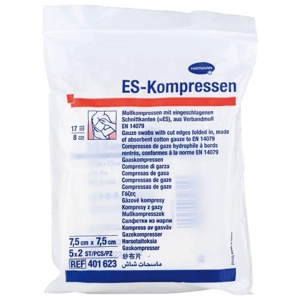 ES-KOMPRESSEN steril 10x10 cm 8fach Produktbild