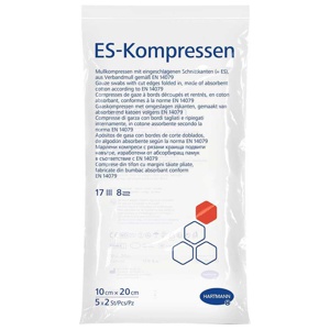 Es-kompressen steril 10x20 cm 8fach Produktbild