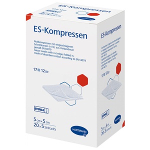 Es-kompressen steril 5x5 cm Grosspackung Produktbild