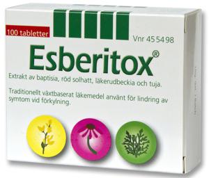 Esberitox 100 tabletter produkt bild