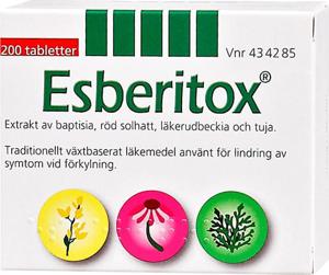 Esberitox 200 tabletter produkt bild