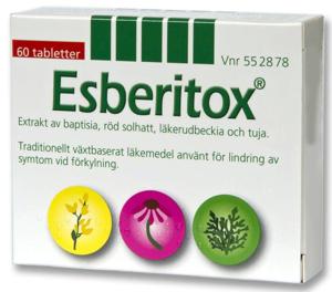 Esberitox 60 tabletter produkt bild