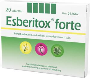 Esberitox Forte 20 tabletter produkt bild