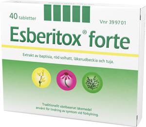 Esberitox Forte 40 Tabletter produkt bild