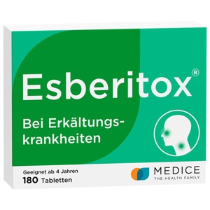Esberitox® Tabletten bei Erkältungskrankheiten, 180 St Tabletten Produktbild