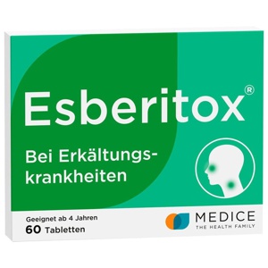 Esberitox® Tabletten bei Erkältungskrankheiten, 60 St Tabletten Produktbild