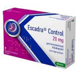 Escadra control gastro. kõvakaps 20mg n14 toote pilt