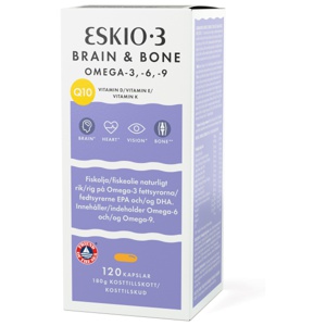 Eskio-3 Brain & Bone 120 kapslar produkt bild