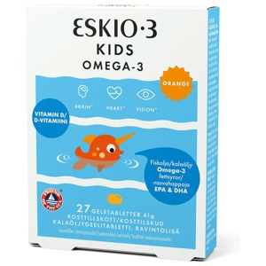 Eskio-3 Kids chewable, 27 st produkt bild